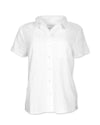 Women's Short Sleeve Whte Shirt