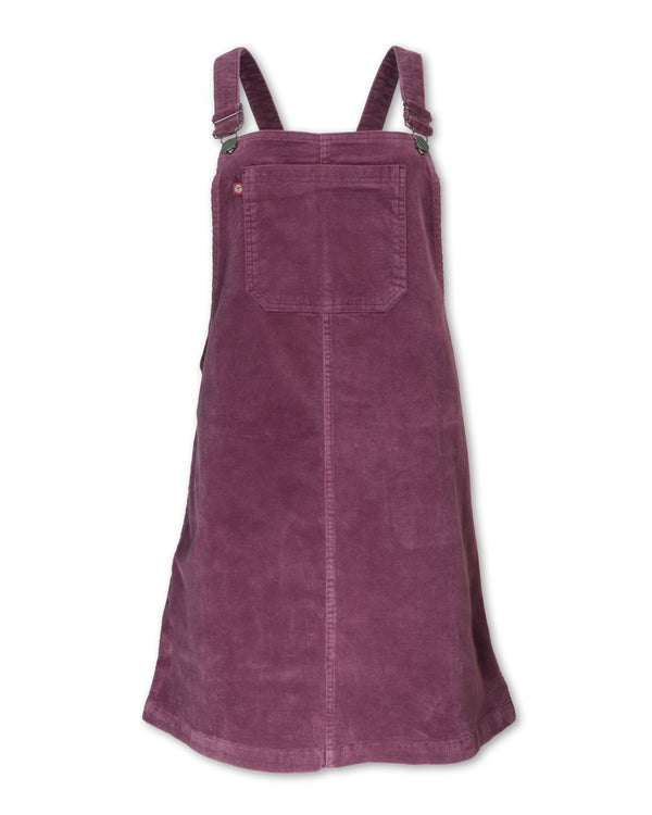 Women's Stretch Corduroy Overall Dress