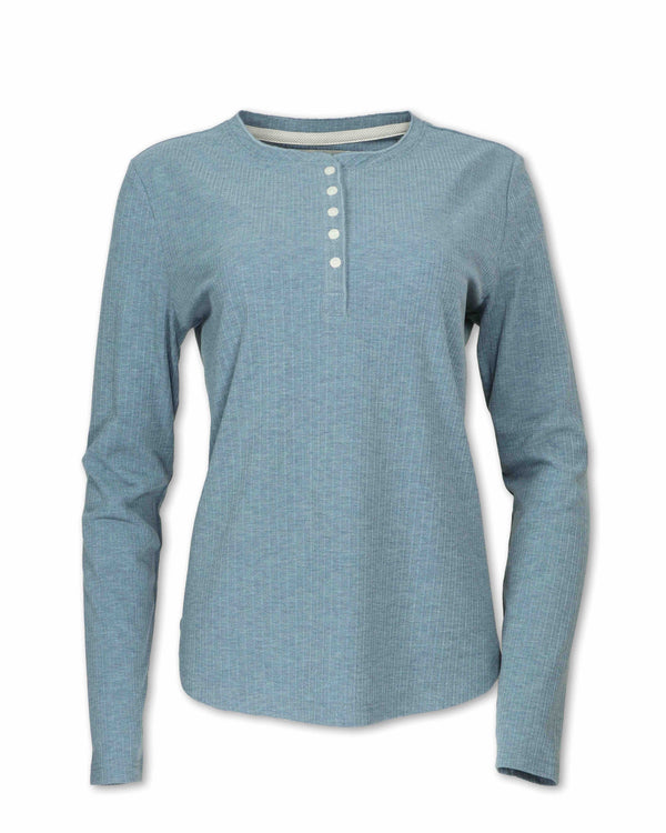 Women's Button Henley