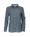 Women's Wool Blend Striped Flannel