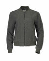 Women's Tweed Bomber Jacket