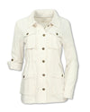 Women's Rayon-Linen Safari Field Jacket
