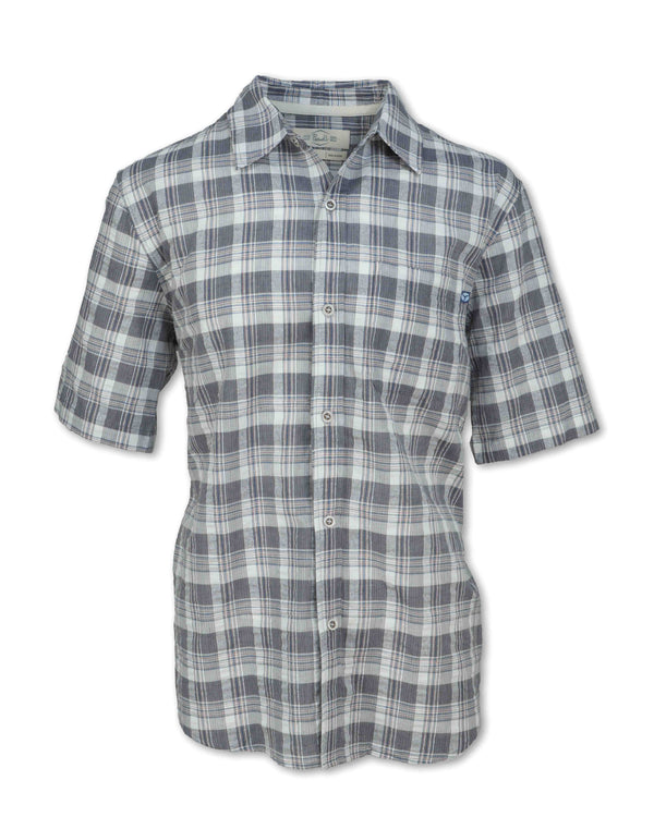 SEERSUCKER PLAID SHIRT
