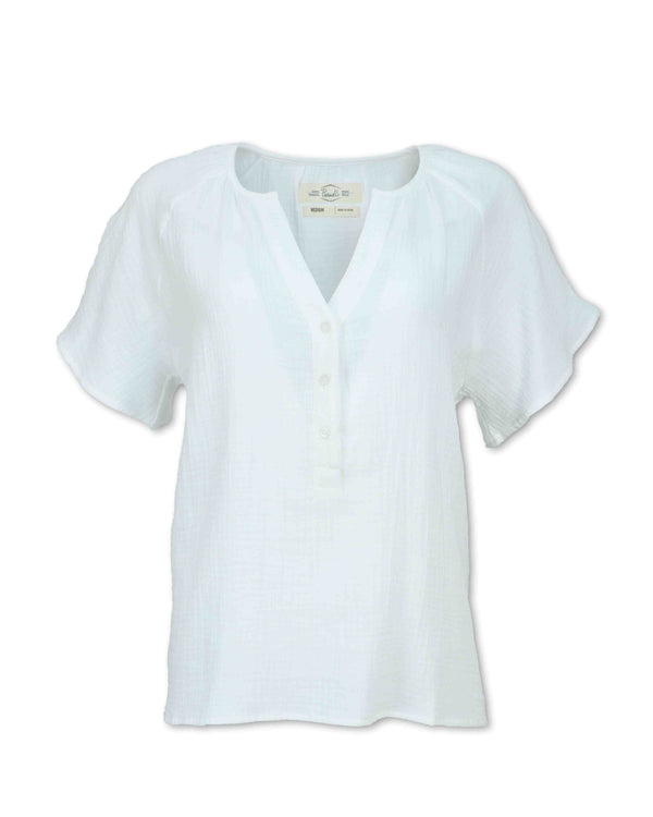 GAUZE RAGLAN SLEEVE SHIRT