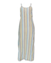 Ocean Striped Maxi Dress