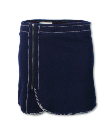 Zip clearance wool skirt